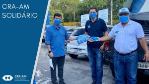 Read more about the article Visando amenizar os danos causados pela pandemia do coronavírus, CRA-AM doa máscaras e adere a campanha solidária