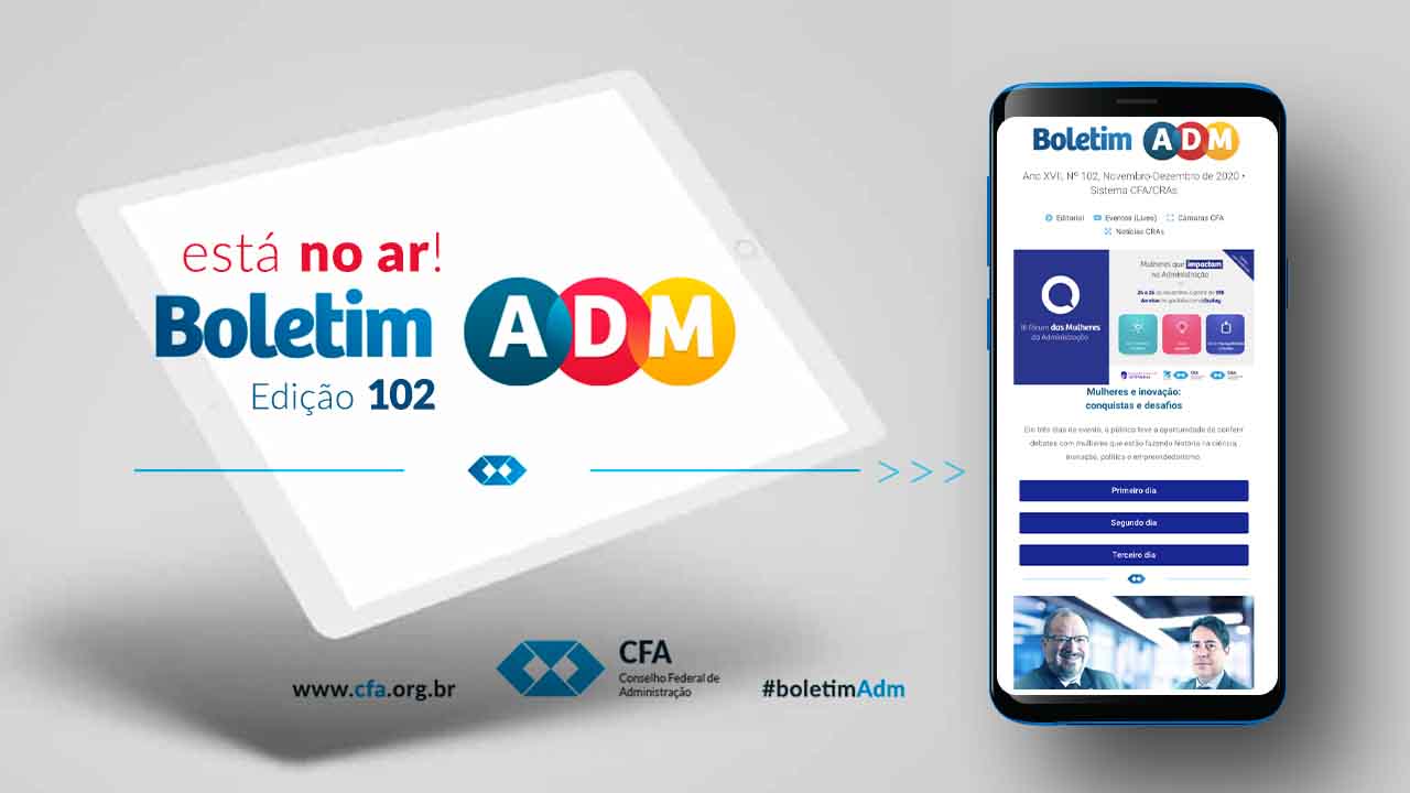 No momento você está vendo Notícia CFA – Última edição de 2020 do Boletim ADM já está disponível