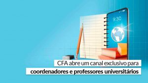 Read more about the article Faça parte e conheça as iniciativas do Sistema CFA/CRAs para o mundo acadêmico