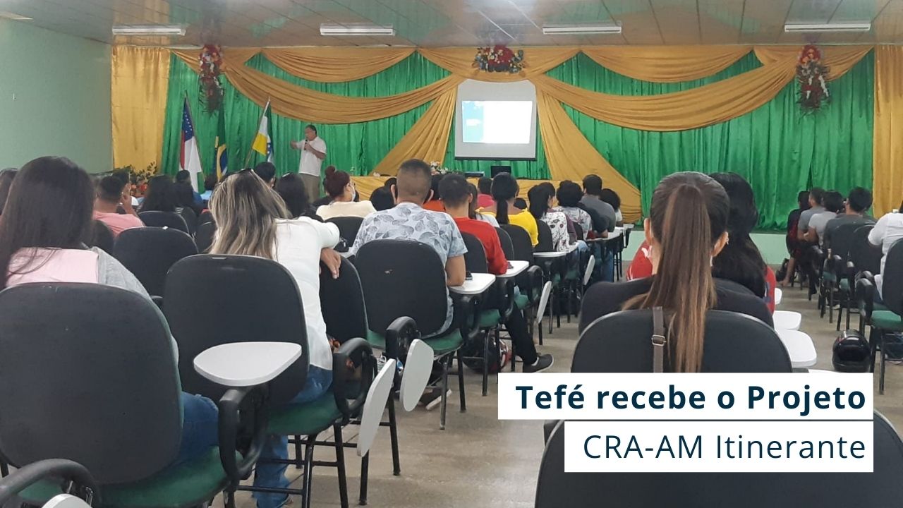 Read more about the article Equipe do CRA-AM esteve em Tefé participando de diversas atividades como palestras, reuniões e visitas técnicas