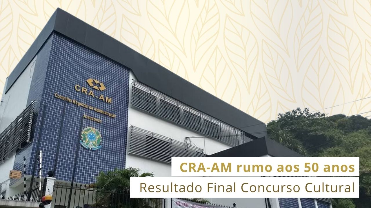 Read more about the article Proposta selecionada para representar o “Jubileu de Ouro” do CRA-AM passará a ser veiculada em janeiro de 2022