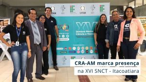Read more about the article Programação da Semana Nacional de Ciência e Tecnologia contou com atividades ministradas pelo CRA-AM
