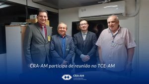 Leia mais sobre o artigo Representantes do CRA-AM e CFA estiveram reunidos com o Secretário-Geral de Administração do TCE-AM, visando acordo de cooperação técnica entre as instituições