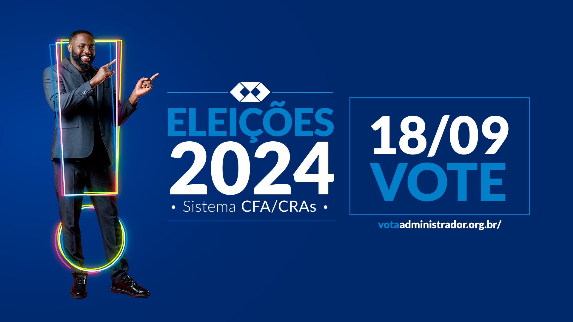 Leia mais sobre o artigo Vote nas Eleições Sistema CFA/CRAs 2024