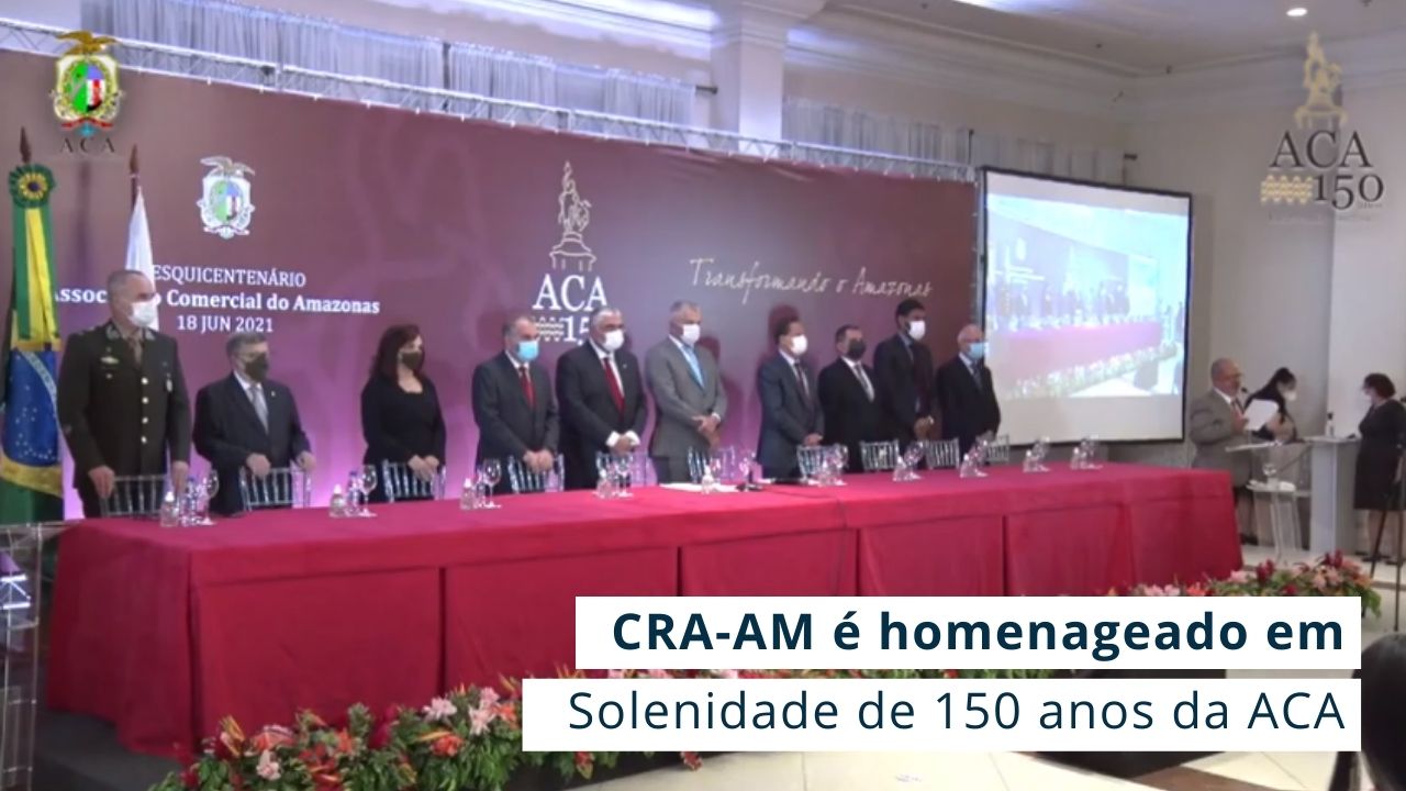 No momento você está vendo Adm. Nelson Aniceto recebeu em nome do CRA a Medalha do Sesquincentenário da Associação Comercial do Amazonas