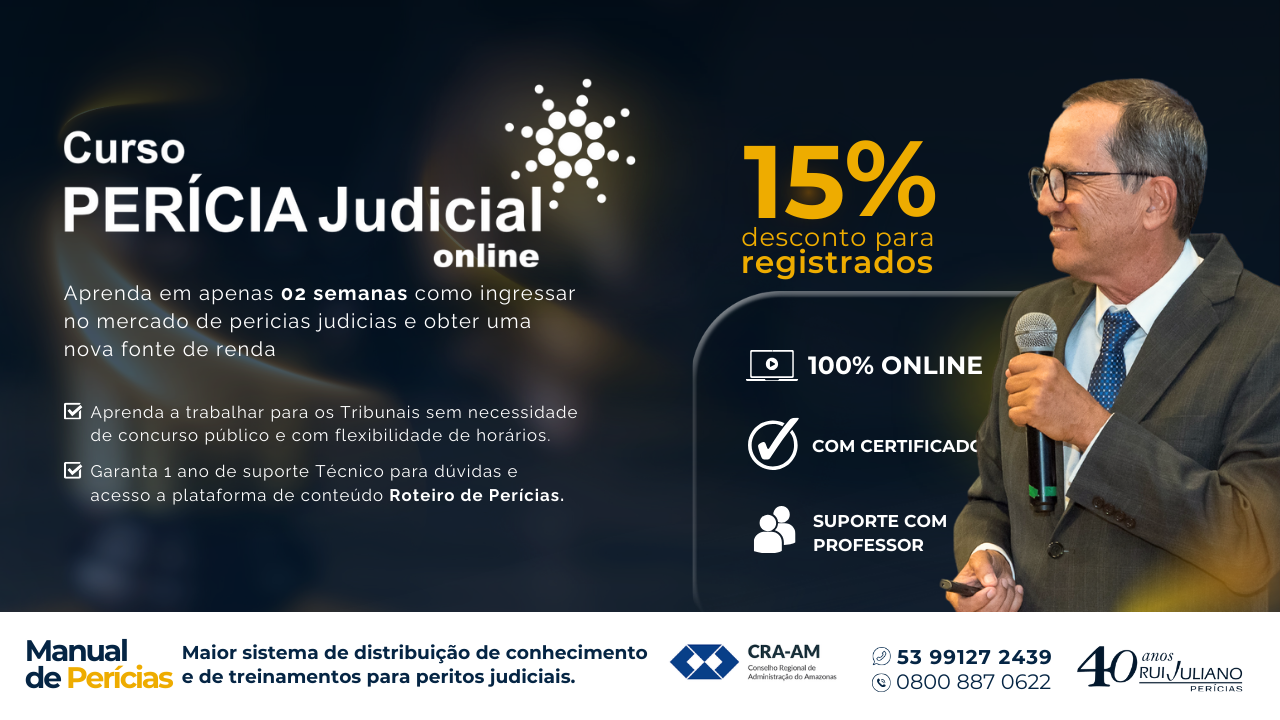 Você está visualizando atualmente Alcance o sucesso profissional através da perícia Judicial