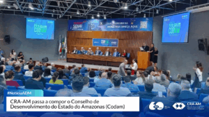 Leia mais sobre o artigo Posse ocorreu durante 315ª reunião ordinária do Codam, tornando o Presidente do CRA-AM um dos novos membros do colegiado