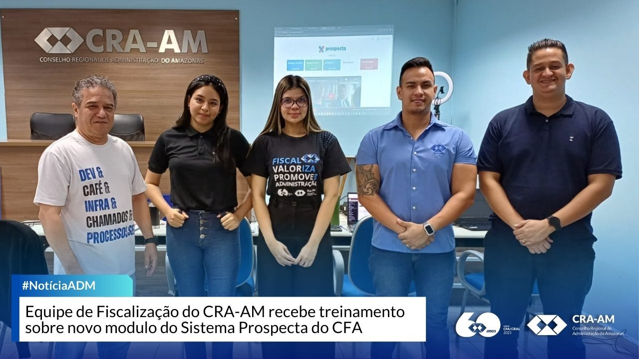 No momento, você está visualizando FISC visa aprimorar ações de fiscalização do CRA-AM, garantindo a conformidade e a defesa das prerrogativas da área
