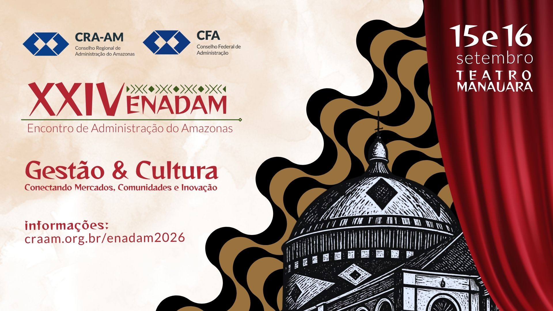 No momento, você está visualizando Mercado cultural será o pano de fundo para as discussões do #ENADAM2026