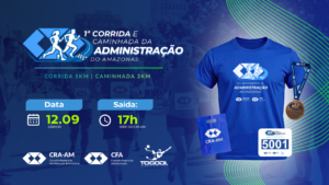 Leia mais sobre o artigo Vem aí a 1ª Corrida e Caminhada da Administração do Amazonas