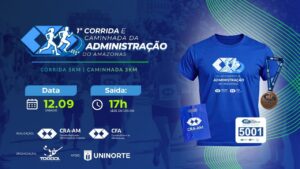 Leia mais sobre o artigo Vem aí a 1ª Corrida e Caminhada da Administração do Amazonas