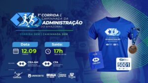 Leia mais sobre o artigo Vem aí a 1ª Corrida e Caminhada da Administração do Amazonas